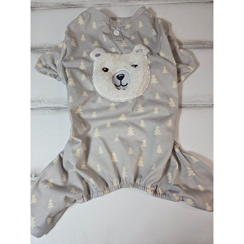 Like new Pup Crew Gray dog sleeper light weight size Large Pup Crew